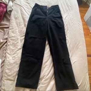 Aritzia Wilfred Free black wide leg pants